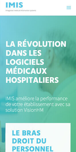 IMIS – Site WordPress avec nouveau design