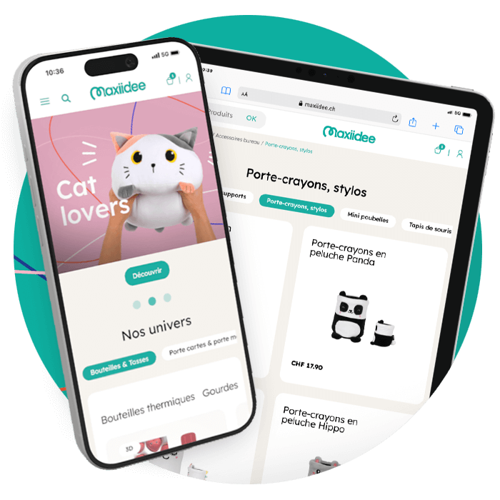 Maxiidée : une expérience d'achat fluide et un design sur-mesure